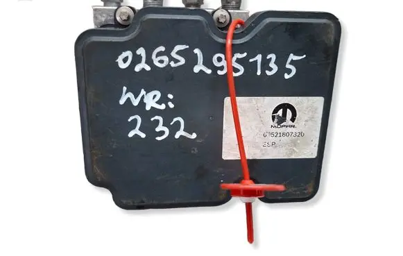 Fiat 500 ABS control unit/module S27649232 52180732 0265295135