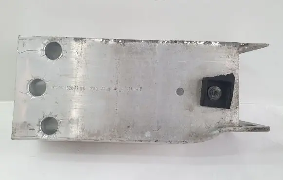 Front bumper shock/impact absorber