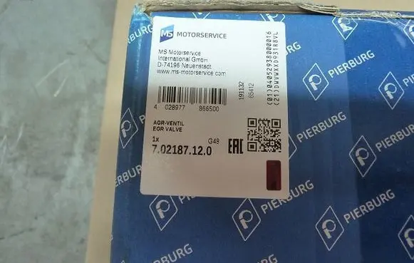 Fiat 500 EGR valve 7.02187.12