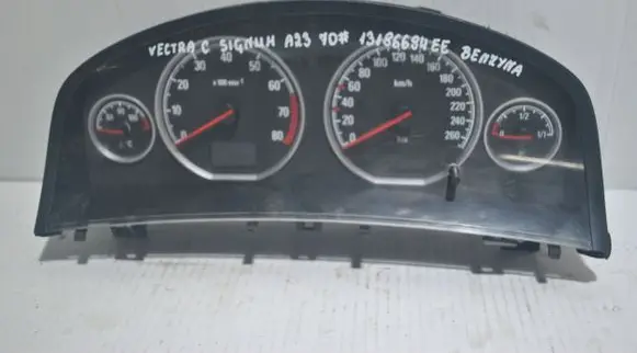Opel Signum Speedometer (instrument cluster) 13186694EE