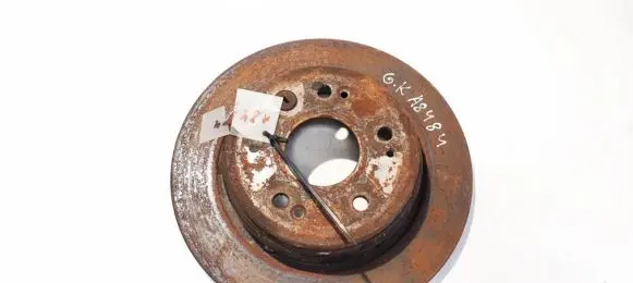 Honda FR-V Rear brake disc neventiliuojamas