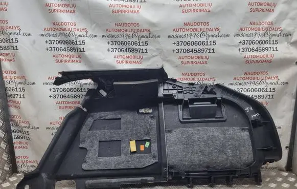 Audi A4 S4 B8 8K Trunk/boot side trim panel 8K9863989