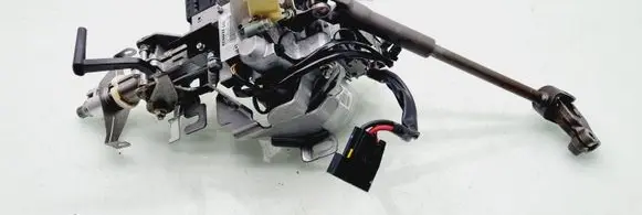 Steering wheel axle set