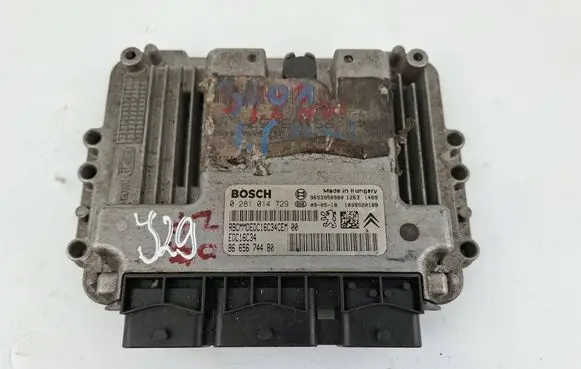 Citroen C4 I Picasso Engine control unit/module 9665674480 0281014729