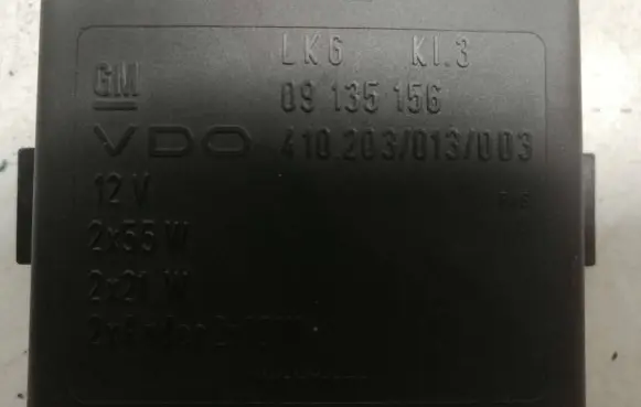 Opel Zafira A Light module LCM 09135156