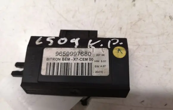 Citroen C5 Door control unit/module 9659997680