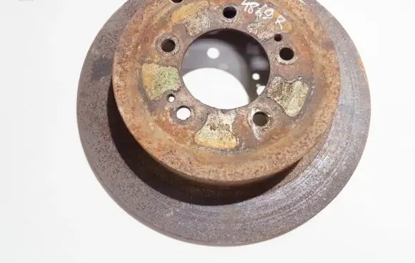 Mitsubishi Outlander Rear brake disc neventiliuojamas