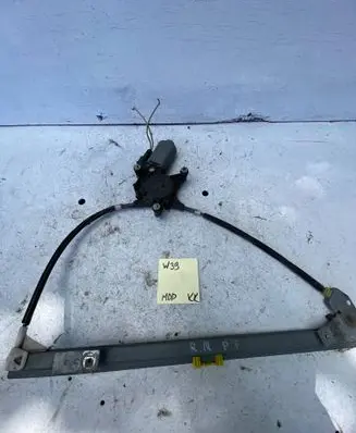 Renault Megane I Front door window regulator with motor 