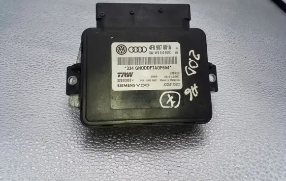 Audi A6 S6 C6 4F Hand brake control module 4F0907801A 4F0910801C