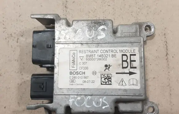 Ford Focus Airbag control unit/module 8M5T14B321BE 0285010567