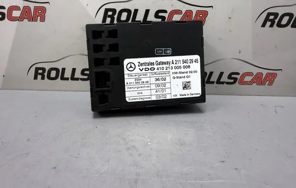 Mercedes-Benz E W211 Gateway control module A2115402945 410213005008