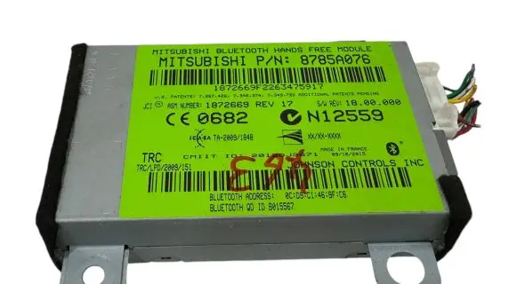 Mitsubishi Outlander Bluetooth control unit module 8785A076 N12559