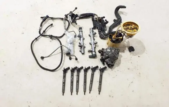 Audi A6 S6 C7 4G Fuel injection system set 059130090CS 059130089CS