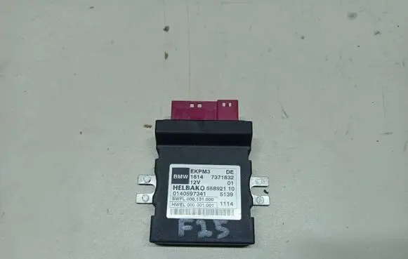 BMW X3 F25 Fuel injection pump control unit/module 7371832