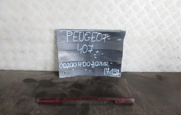 Peugeot 407 Dashboard glove box trim 9649562877
