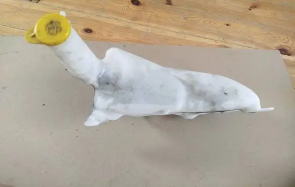 Opel Astra G Windshield washer fluid reservoir/tank 