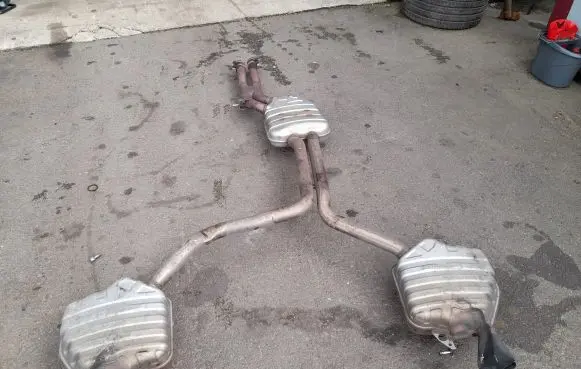 Audi A6 S6 C7 4G Muffler/silencer 
