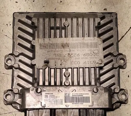 Peugeot 607 Engine control unit/module 9663008980 5WS40316FT 9655534080