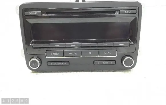 Seat Toledo IV (NH) Radio/CD/DVD/GPS head unit 6ja035186