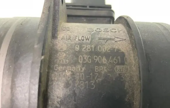 Volkswagen PASSAT B6 Mass air flow meter 03G906461C 7813 0281002733