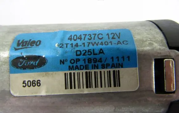 Ford Transit - Tourneo Connect Rear window wiper motor 2T1417W401AC