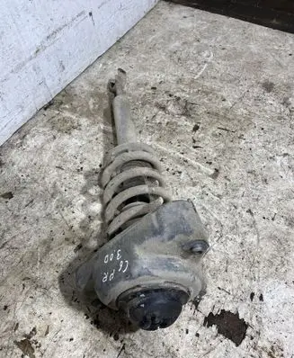 Front shock absorber with coil spring