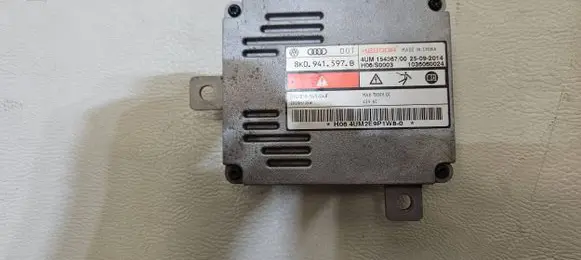 Audi A4 S4 B8 8K Headlight ballast module Xenon 8K0941597B