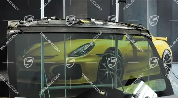 Porsche Cayenne (9PA) Rear windscreen/windshield window 95554501146