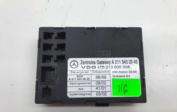 Mercedes-Benz E W211 Gateway control module A2115402945 410213005008