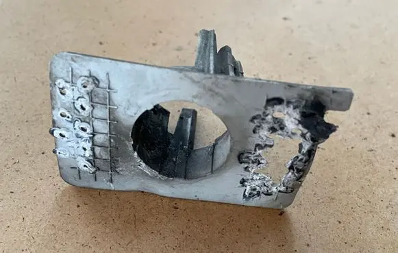 Opel Zafira C Front parking sensor holder (PDC) 