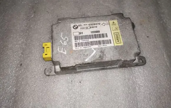 BMW 7 E65 E66 Airbag control unit/module 65776920472 6920472