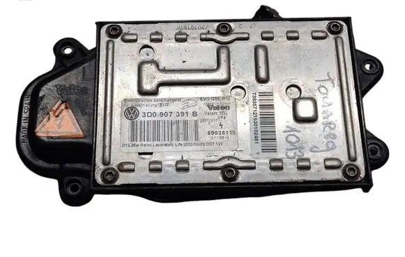 Volkswagen Touareg I Xenon control unit/module 3D0907391B 89035113