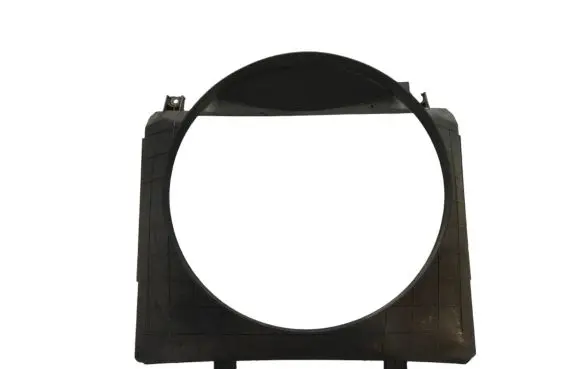 Radiator cooling fan shroud