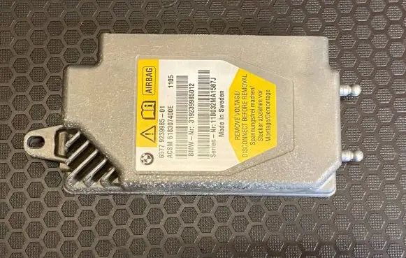 BMW 5 F10 F11 Airbag control unit/module 9239985 319239985012 618307400E