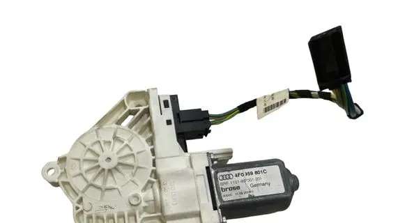 Audi A6 S6 C6 4F Rear door window regulator motor 4F0959801C 00000 1101997001201
