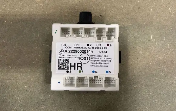 Mercedes-Benz S W222 Door control unit/module A2229002014