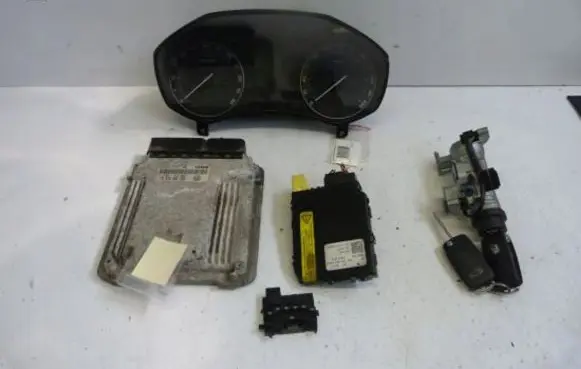 Engine ECU kit and lock set