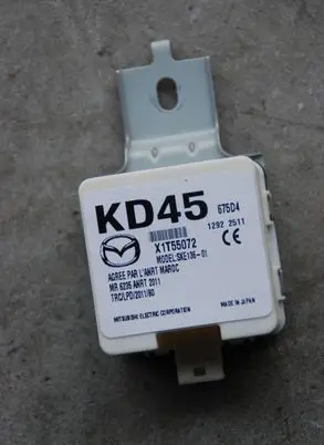 Mazda CX-5 Keyless (KESSY) go control unit/module X1T55072