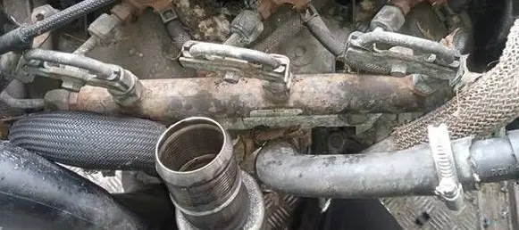 Fuel main line pipe