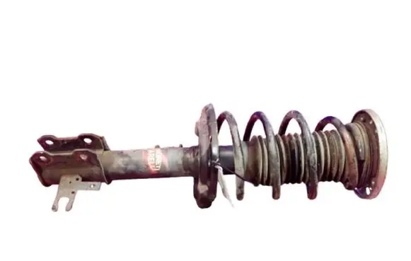 Front shock absorber with coil spring