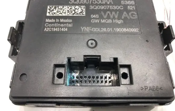 Gateway control module