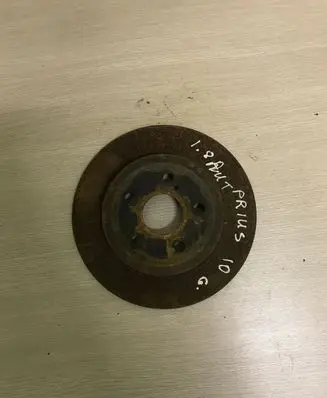 Toyota Prius (XW30) Rear brake disc