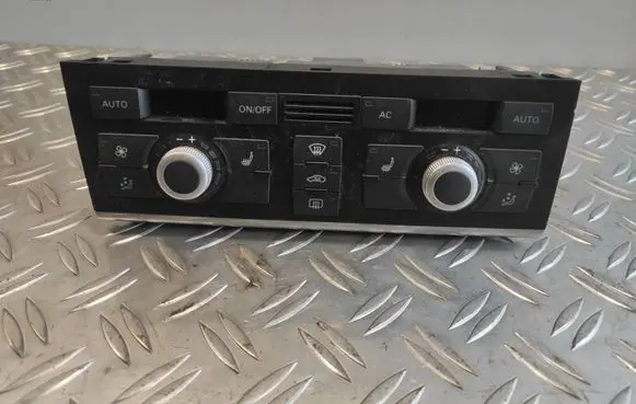 Audi A6 S6 C6 4F Climate control unit 4F1820043AL 4F0910043B 5HB00883356