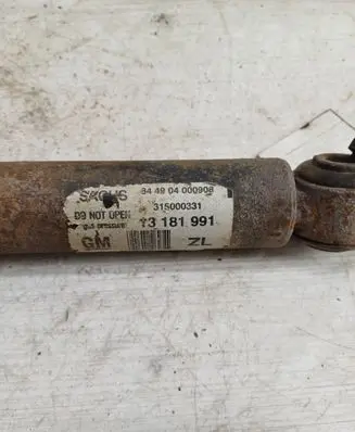 Opel Vectra C Rear shock absorber/damper 13181991