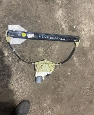 Audi A6 S6 C6 4F Rear door window regulator with motor 4F0839462 4F0959802A