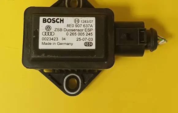 Audi A4 S4 B6 8E 8H ESP acceleration yaw rate sensor 8E0907637A