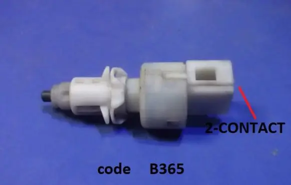Fiat Ducato Brake pedal sensor switch B365