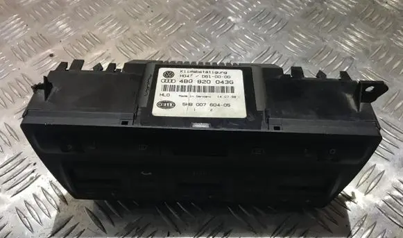 Audi A6 S6 C5 4B Climate control unit 4b0820043g