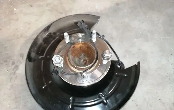 Opel Cascada Rear wheel hub 12778854 13591999