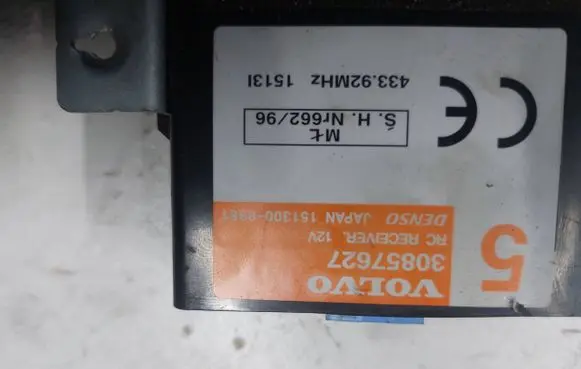 Volvo S40, V40 Alarm control unit/module 30857626 SN66296